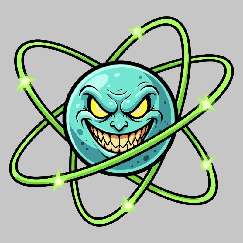 Grim Moon with Atomic Ring