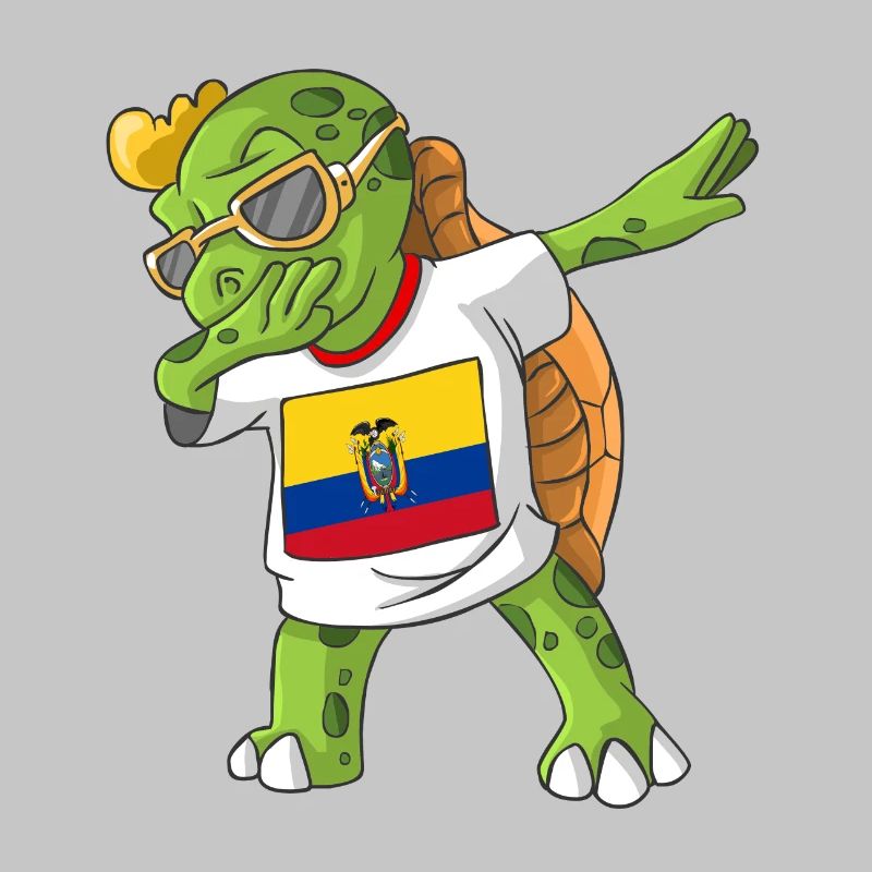 Ecuador Dabbing turtle
