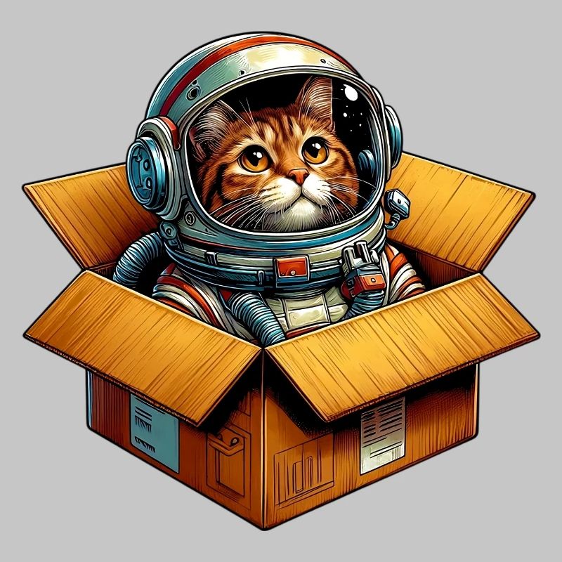 Astronaut Katze