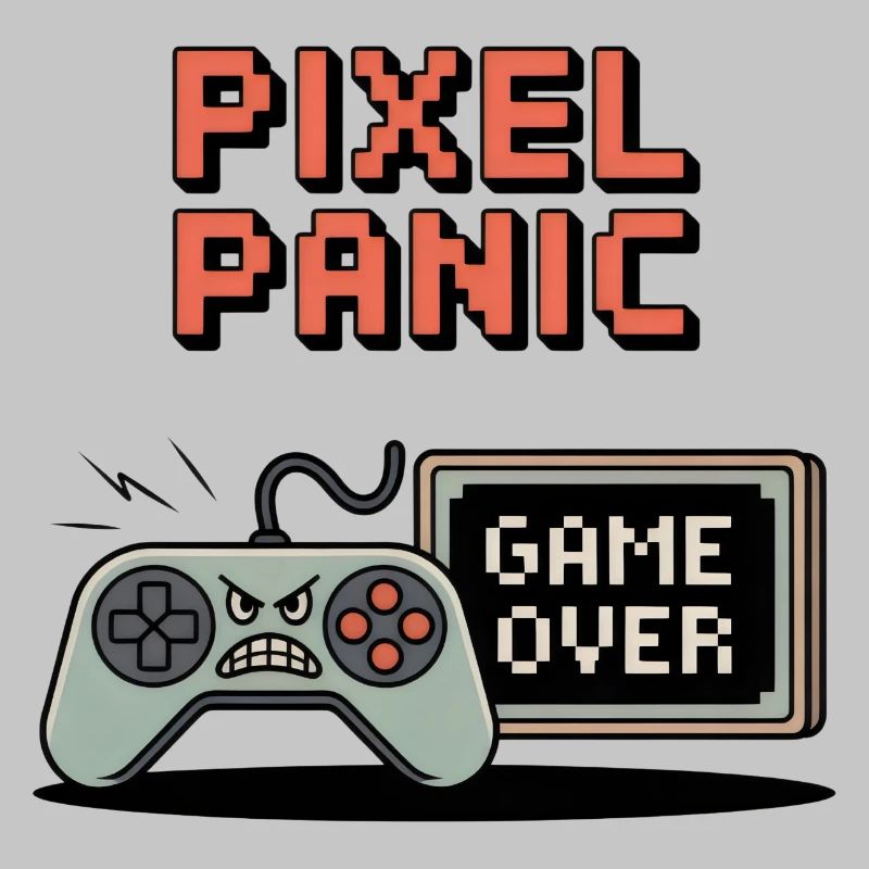 Pixel Panic – Game Over Rage Mode