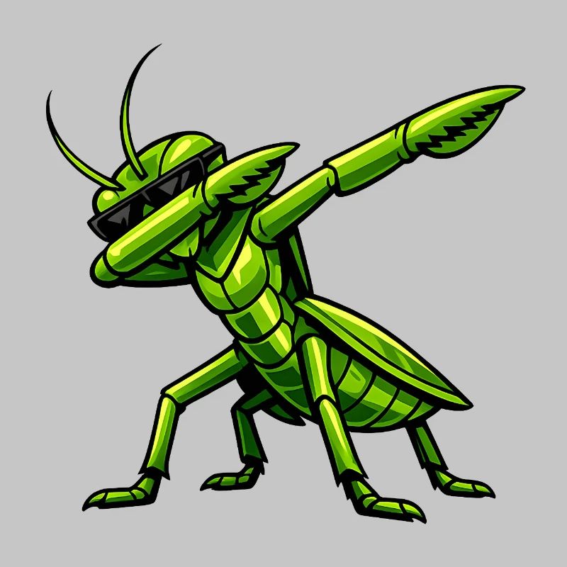 Dabbing Praying Mantis