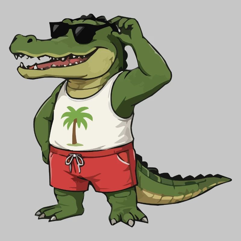 Crocodile Comic