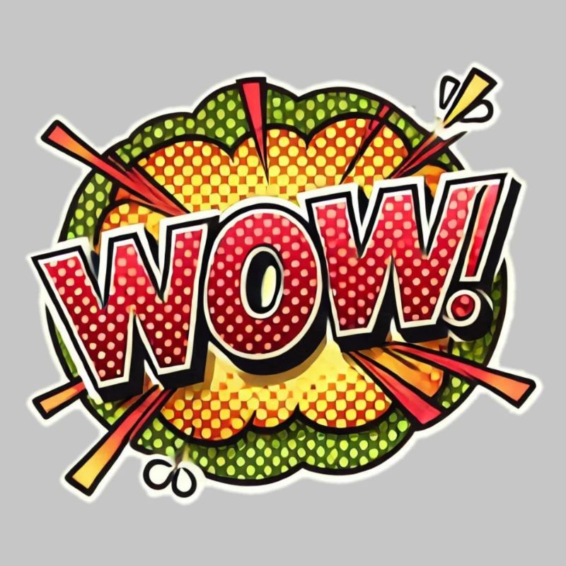 Pop Art Explosion Wow Design