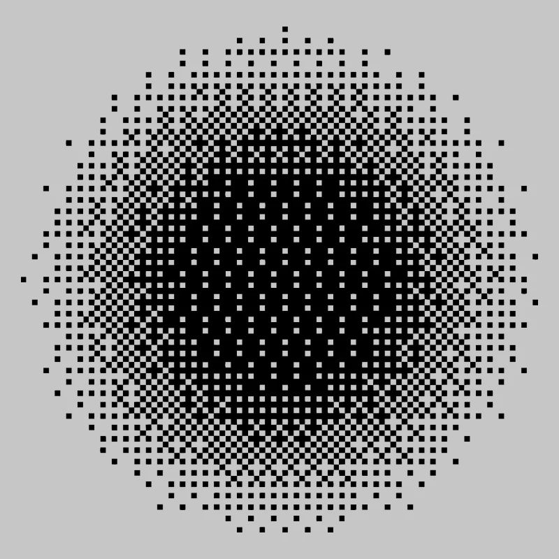 Conception du cercle pixelisé