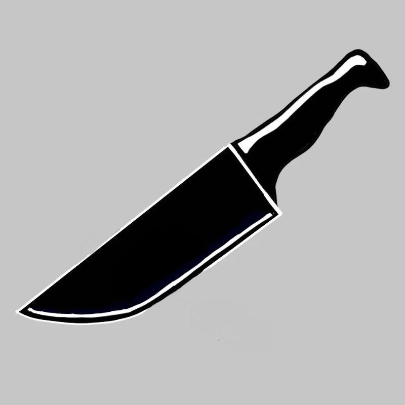 Scharfes Messer