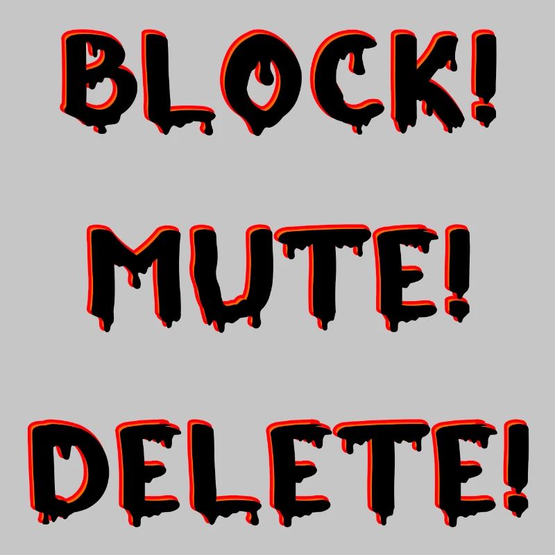 BLOCK MUTE DELETE