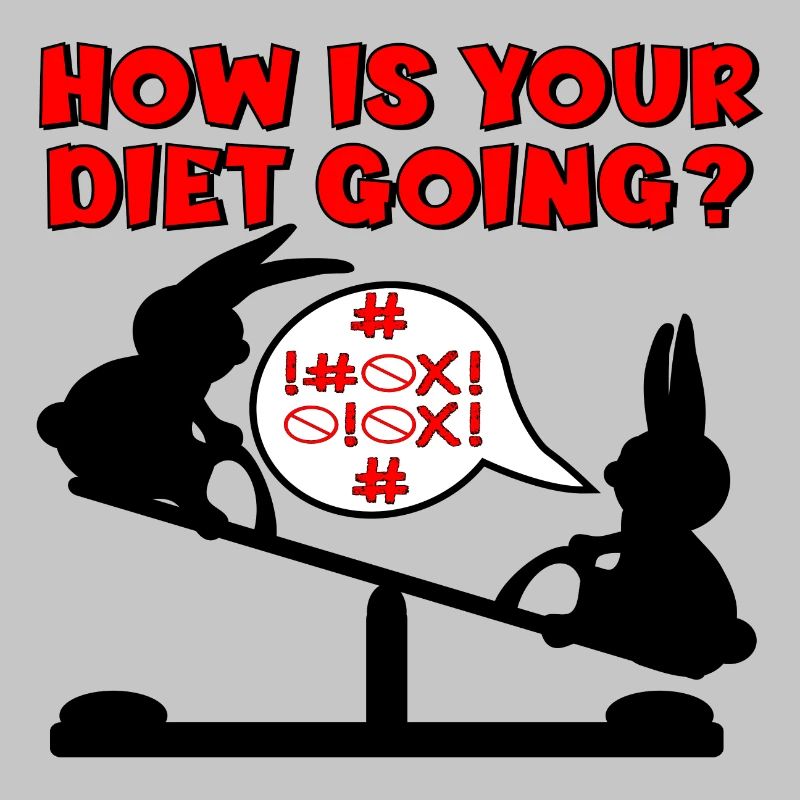 HOW IS THE DIET GOING - RABBITS FUNNY