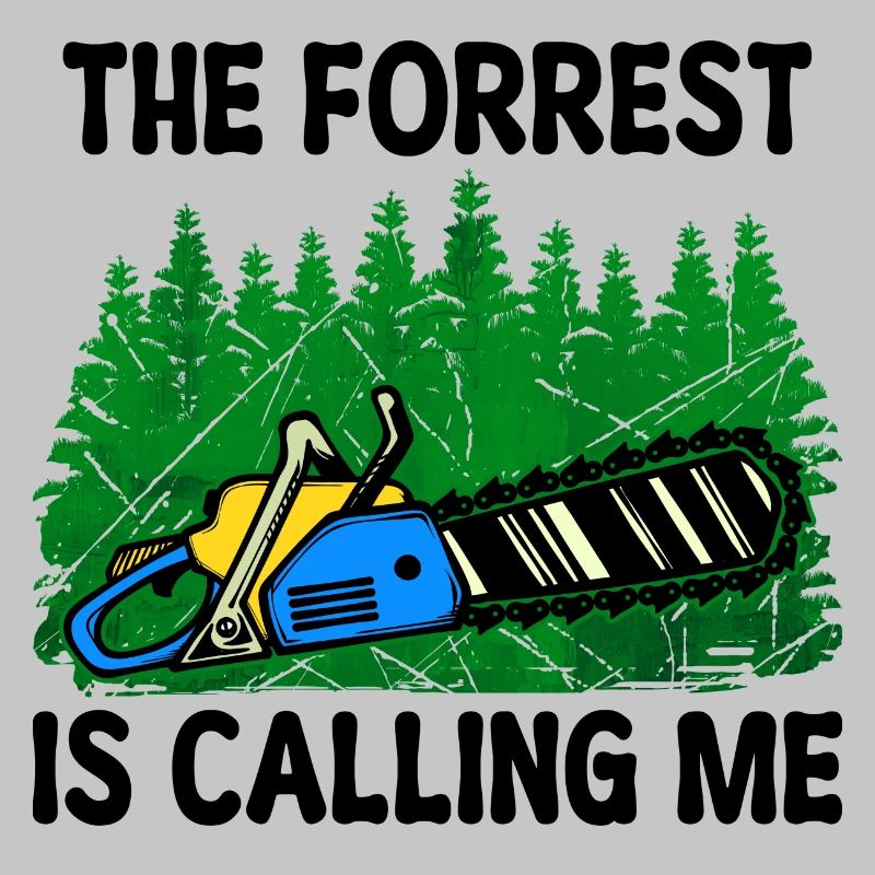 Saw Woodwork Lumberjack Tree Statement Forest