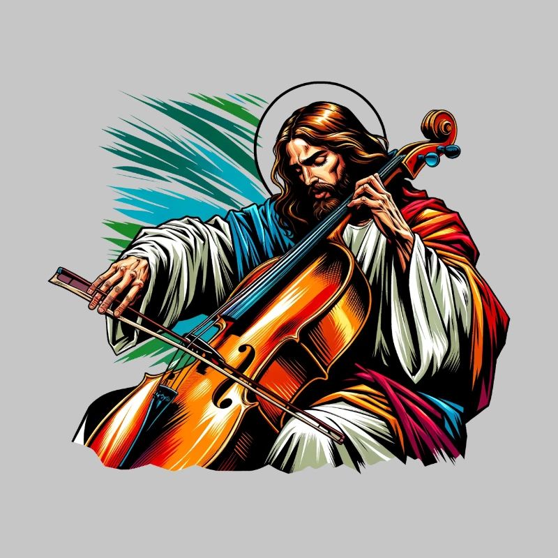 Conception musicale pour violoncelle Jesus Christ