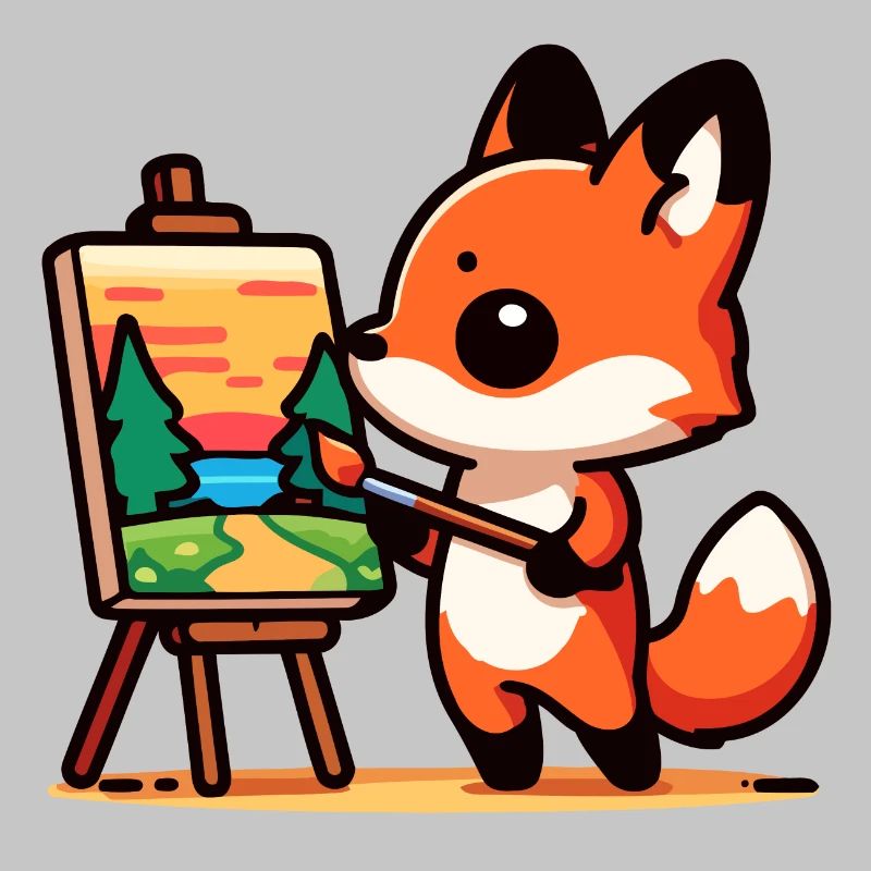 Fox Palette: The Forest Painter