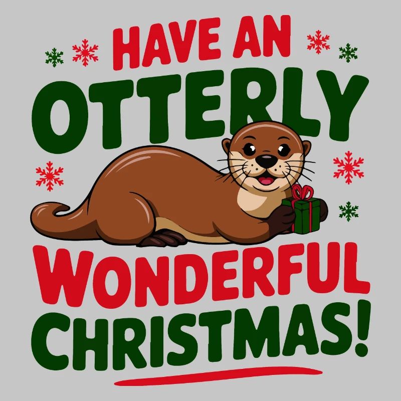 Conception de célébration de Noël Otterly