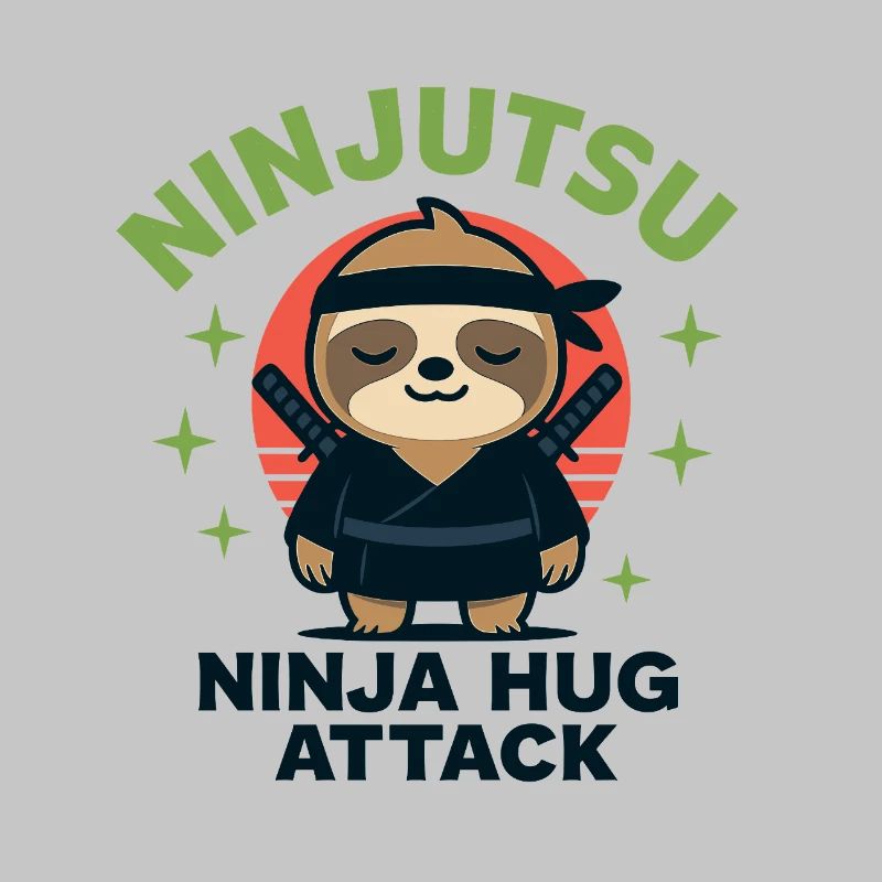 Ninja Kuschel-Sloth HugAttack