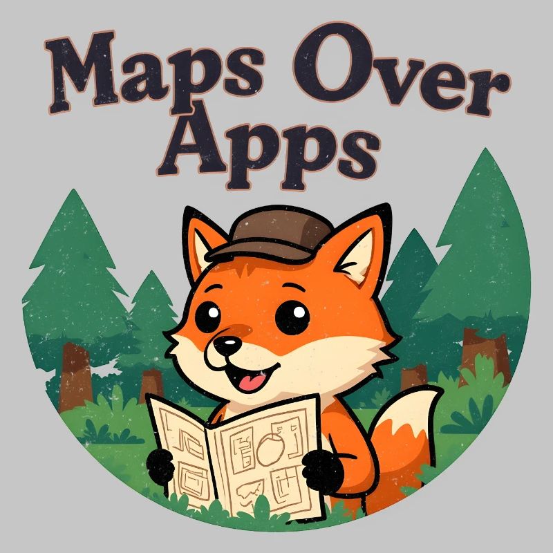 Maps over Apps Fox with map