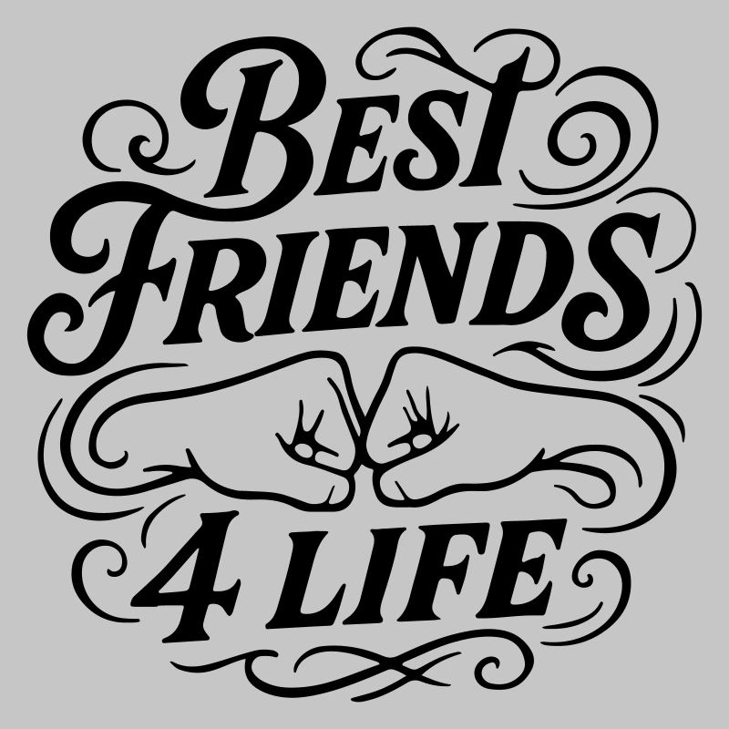Beste Freunde Faustschlag