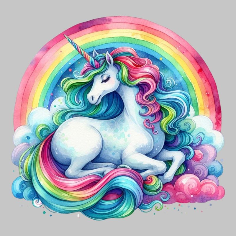 Regenbogen Traum Einhorn