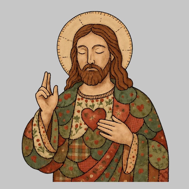 Weihnachten Patchwork Jesus