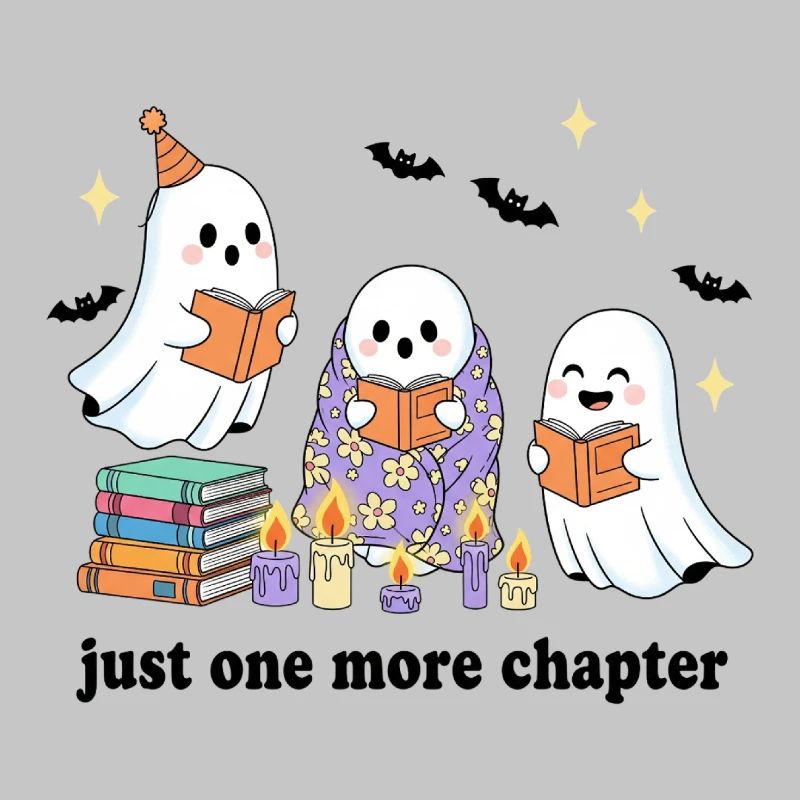 Bookish Ghosts by Candlelight