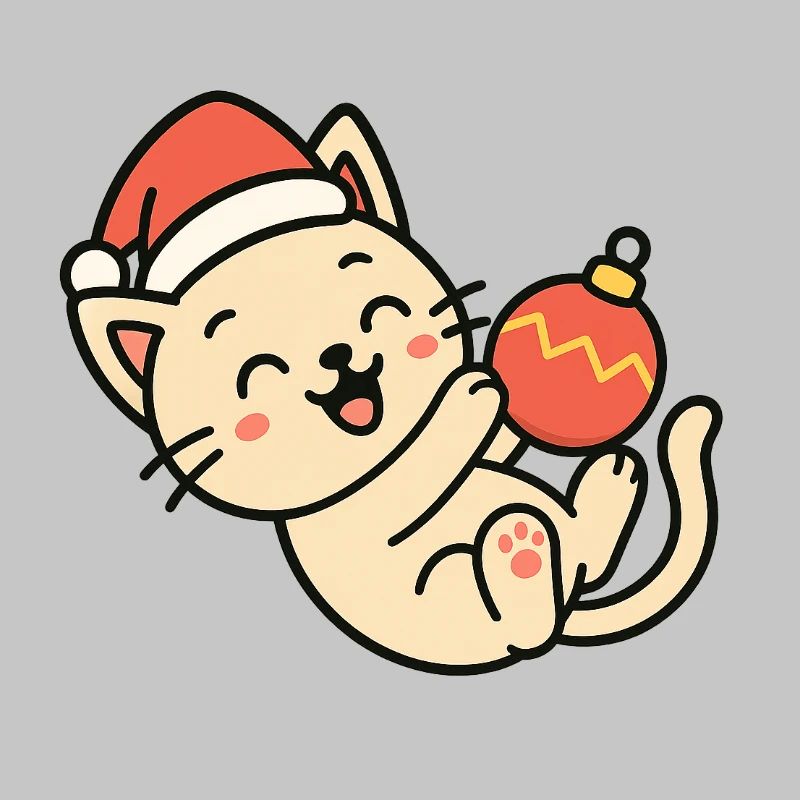 Kätzchen Weihnachtsspaß Weihnachtskugel