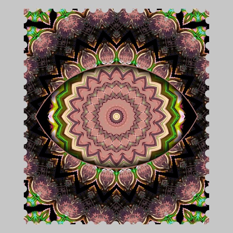Cascade de Fleurs de Mandala