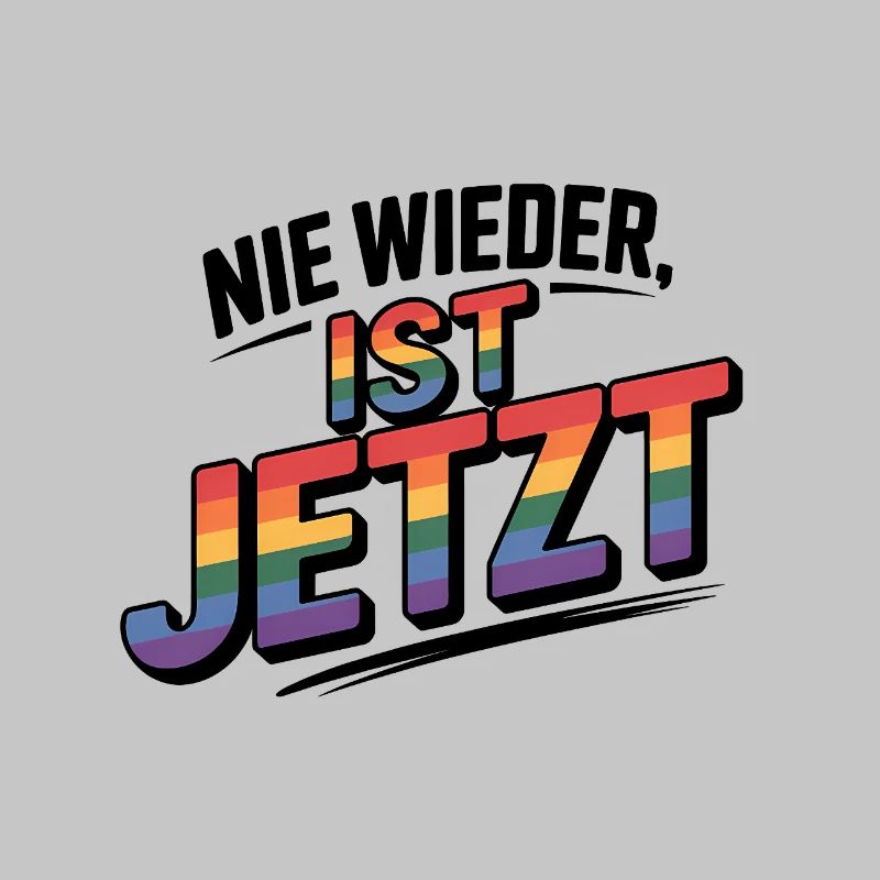 Never again is now! - Cool Pride logo