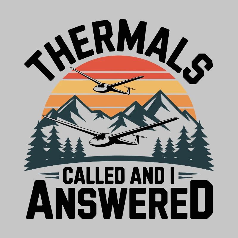 Glider thermals call, I answer – gliding