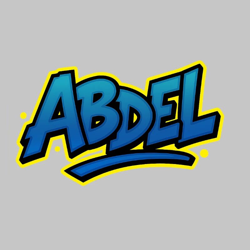 Graffiti Name Abdel ideal printable gift