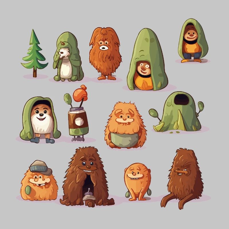 WaldYeti Cuddle Worlds
