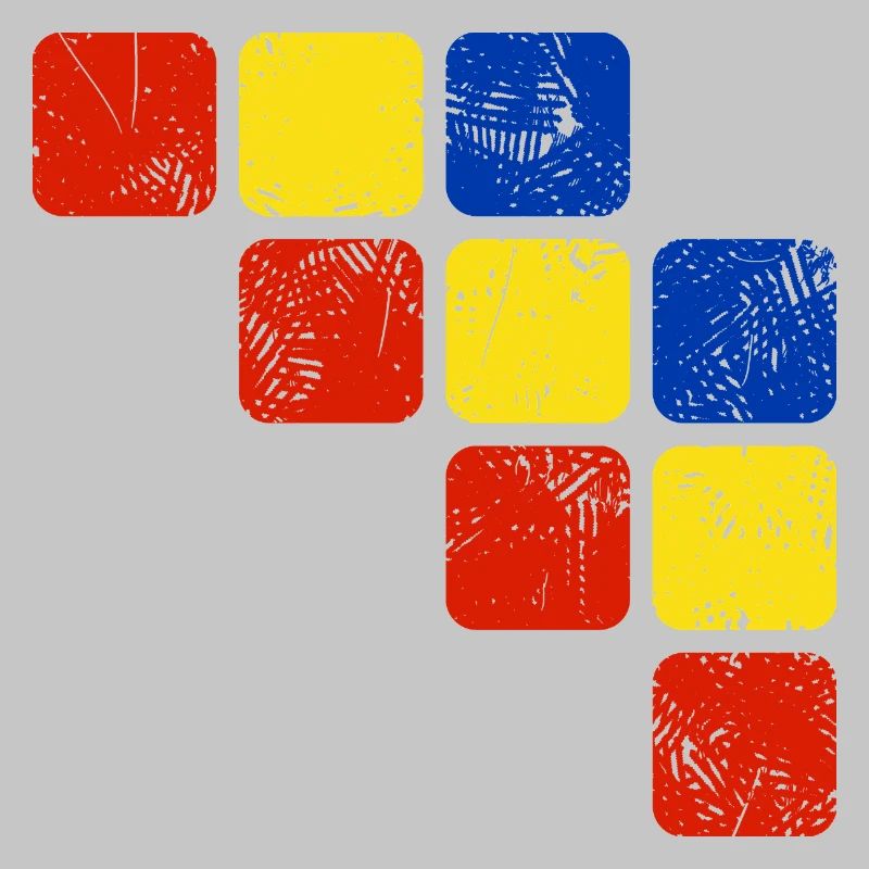 Farben Ornament Muster - Grundfarben