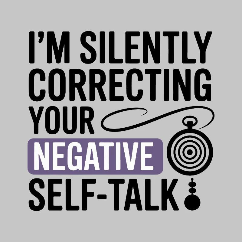 Hypnotist Silently Correcting Negative Self-Talk 