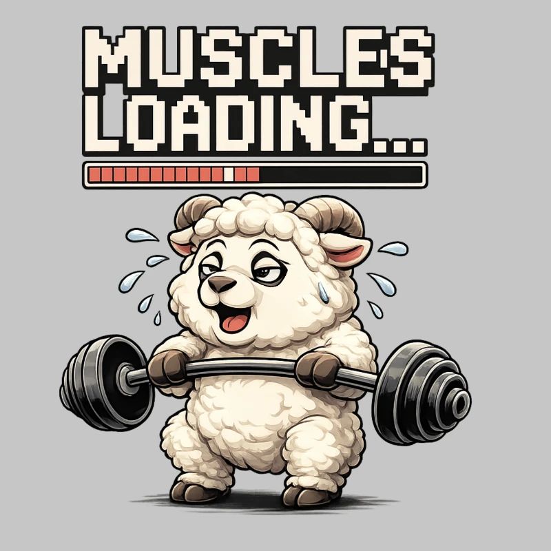 Muscle-loading lamb during strength training