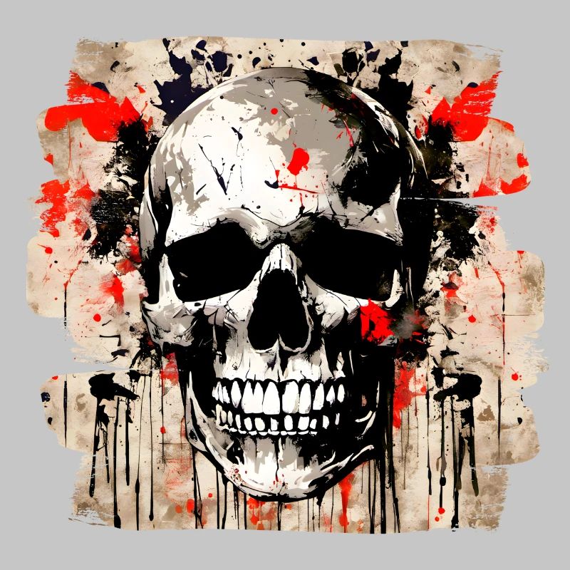 Skull Graffiti Explosion