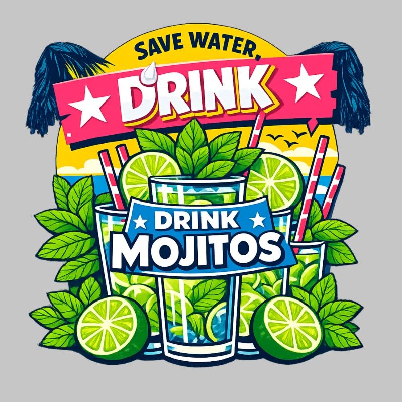 Sauvez l'eau, buvez Mojitos