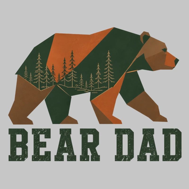 Bear Dad Forest