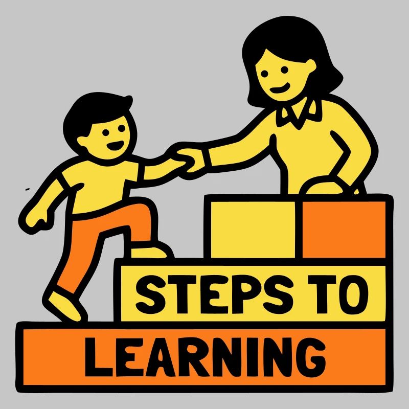 Steps to Learning School Logo