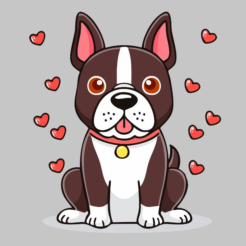 Boston-Terrier(Comic)