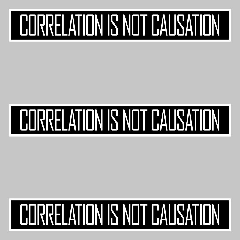 Correlation Is Not Causation Nerd Wissenschaft