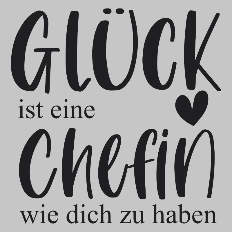 Chefin Geschenk Danke