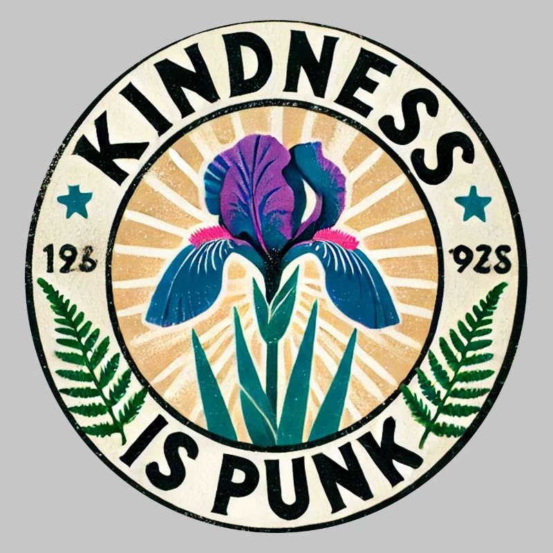 Kindness Is Punk Iris Patch