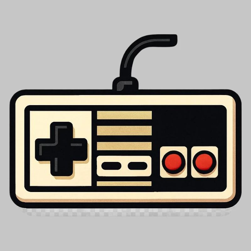 Retro NES controller design