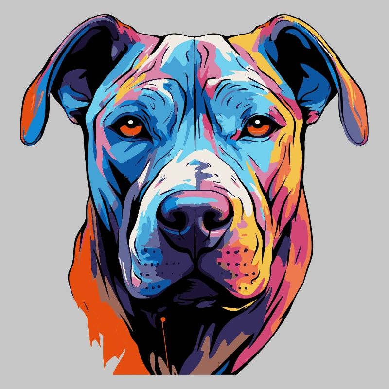 Hund Comic Pop Art
