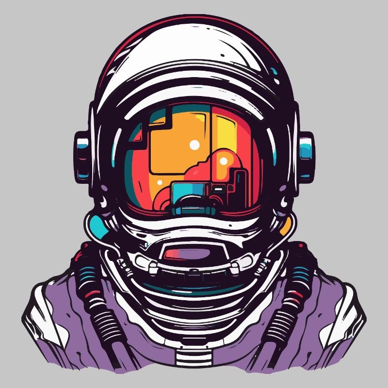 Astronaut Comic Helm
