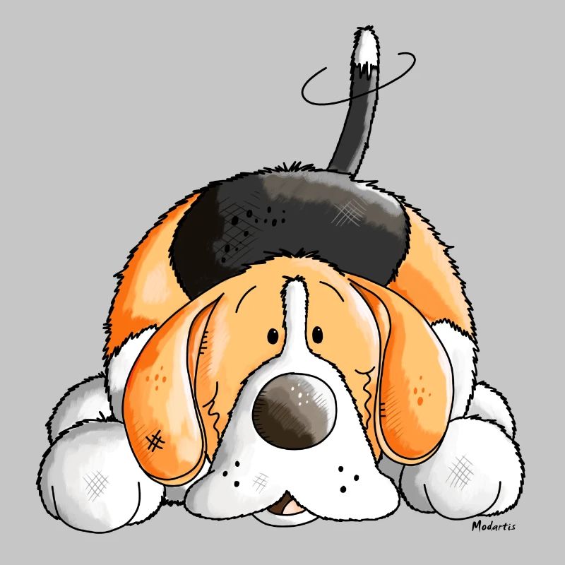 Verträumter Beagle