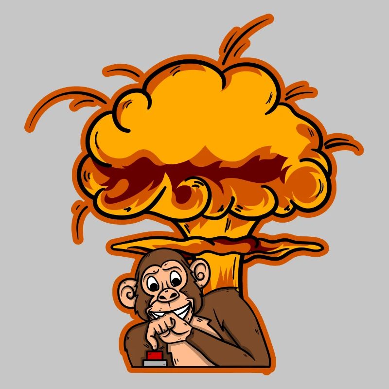 Monkey On The Button