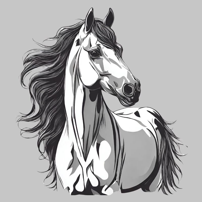 Pferd, Pferdefächer, Reiten