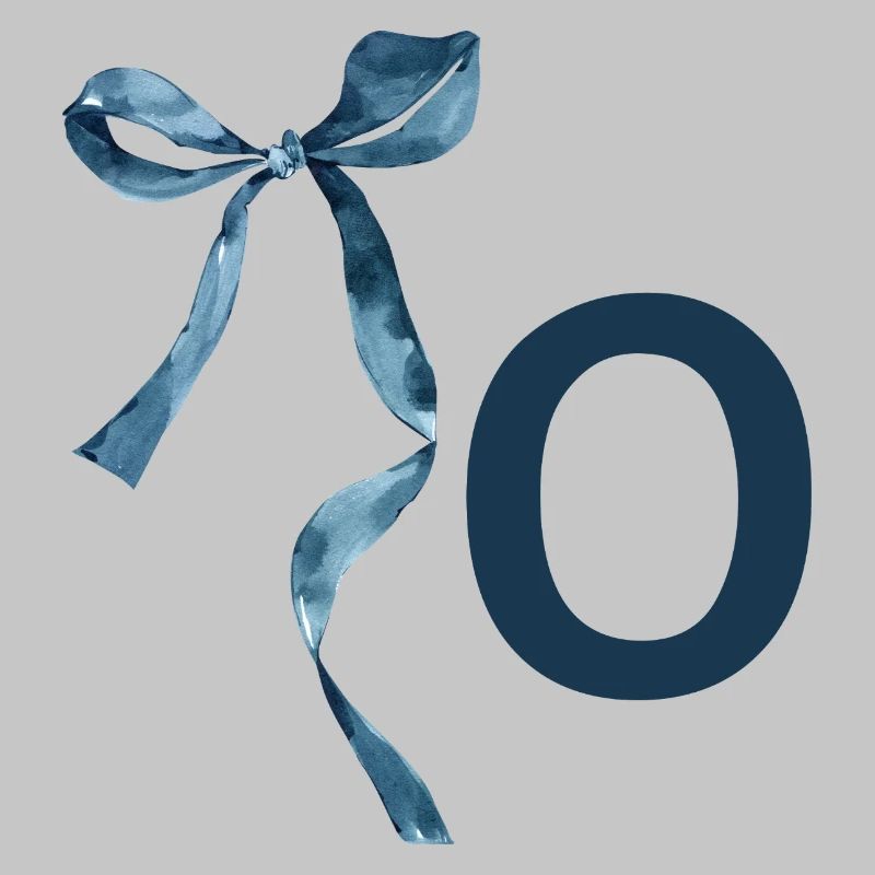 Monogram o gift idea