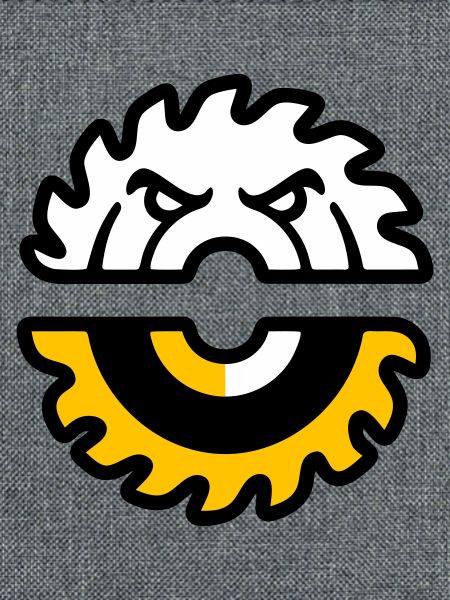 Circular Saw Face Graphic