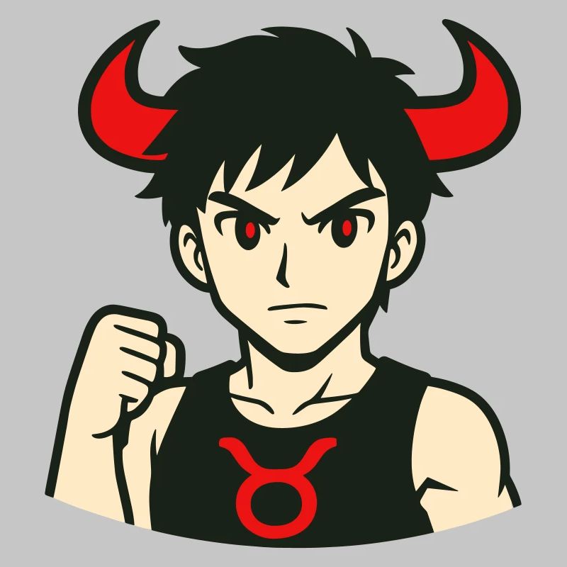 Dämon Taurus Anime Stil