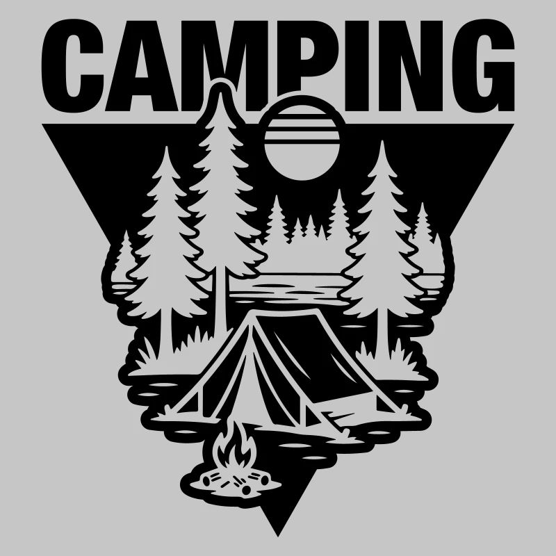 Tent Camping Symbol Nature