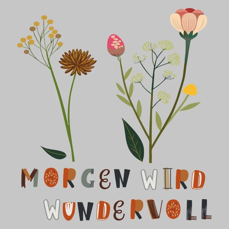 Morgen wird Wundervoll Blumen