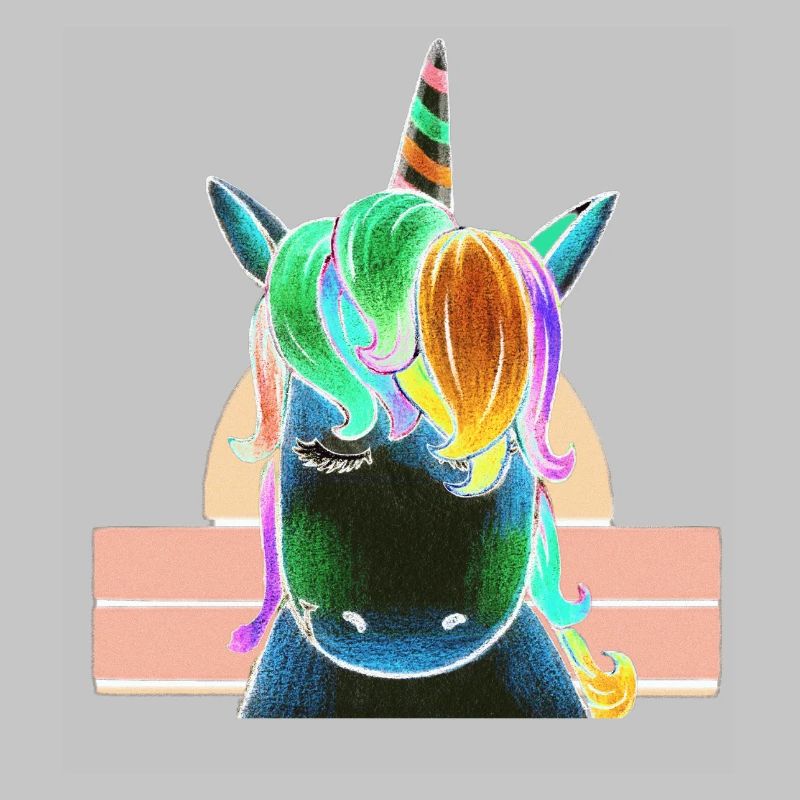 Regenbogen-Einhorn